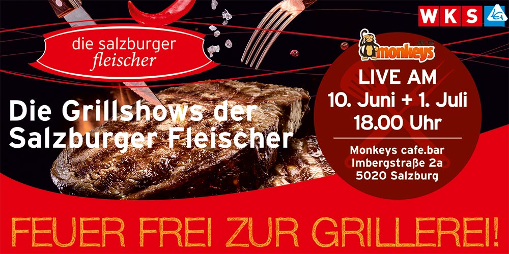 Feuer frei zur Grillerei